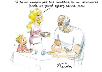 fort comme un cyborg