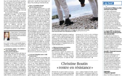 Le Figaro – 30 juin 2012 : Le mariage gay va chambouler le droit de la famille