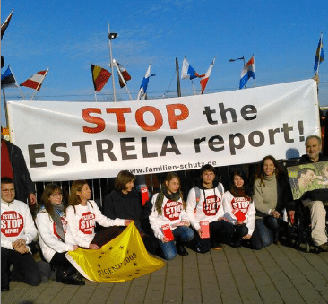 Manifestation, Non au Rapport Estrela