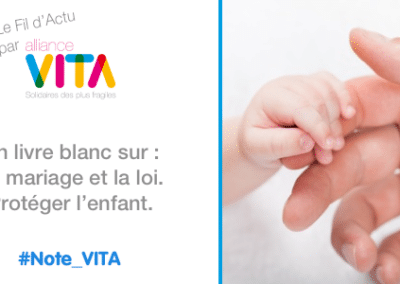 un livre blanc sur : "le mariage et la loi. protéger l’enfant"