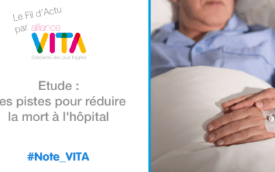 etude fin de vie : des pistes pour réduire la mort à l’hôpital