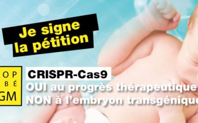 [CP] Sondage CRISPR-Cas9 : des résultats qui donnent sens à l’alerte nationale « Stop Bébé OGM »