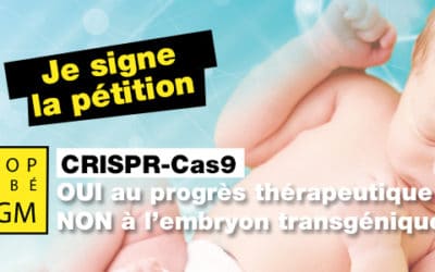 [cp] sondage crispr-cas9 : des résultats qui donnent sens à l’alerte nationale « stop bébé ogm »