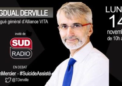 débat sur le suicide assisté : tugdual derville, invité de sud radio