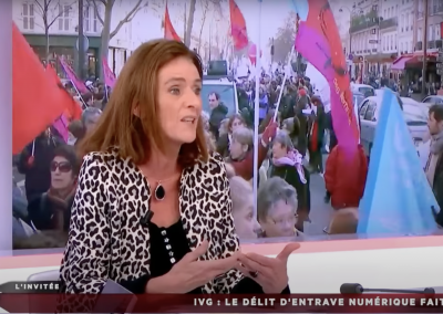 Actualité bioéthique 3 ivg – délit d’entrave numérique : caroline roux sur public sénat