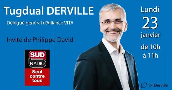 débat sur l’ivg : tugdual derville, invité de sud radio