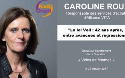 [Podcast] Débat sur l’IVG : Caroline Roux, invitée de Radio Orient
