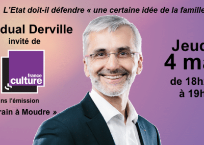 [podcast] débat sur la famille : tugdual derville invité de france culture