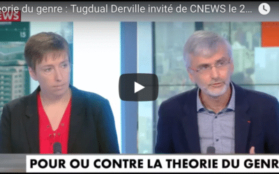 Débat sur la théorie du genre : Tugdual Derville invité de CNEWS