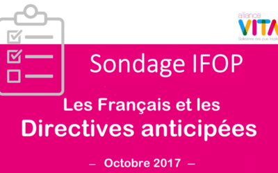 Sondage IFOP : les Français et les Directives anticipées