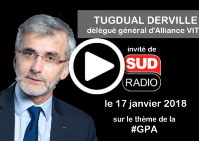 gpa : tugdual derville, invité de sud radio