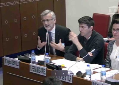 fin de vie : table ronde à la commission des affaires sociales avec tugdual derville