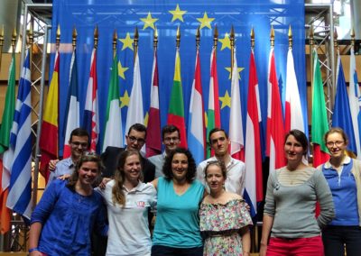 les vita jeunes planchent sur la solidarité intergénérationnelle au parlement européen