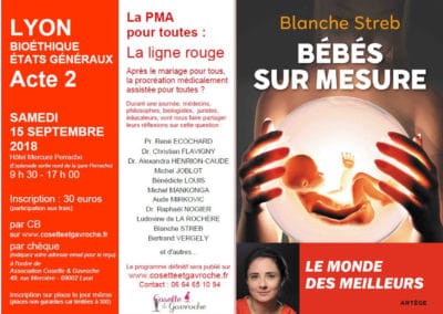 [cp] « états généraux de la bioéthique : acte 2 » – intervention de blanche streb