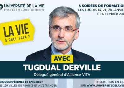 formation bioéthique : 4 questions à tugdual derville sur la 14ème université de la vie