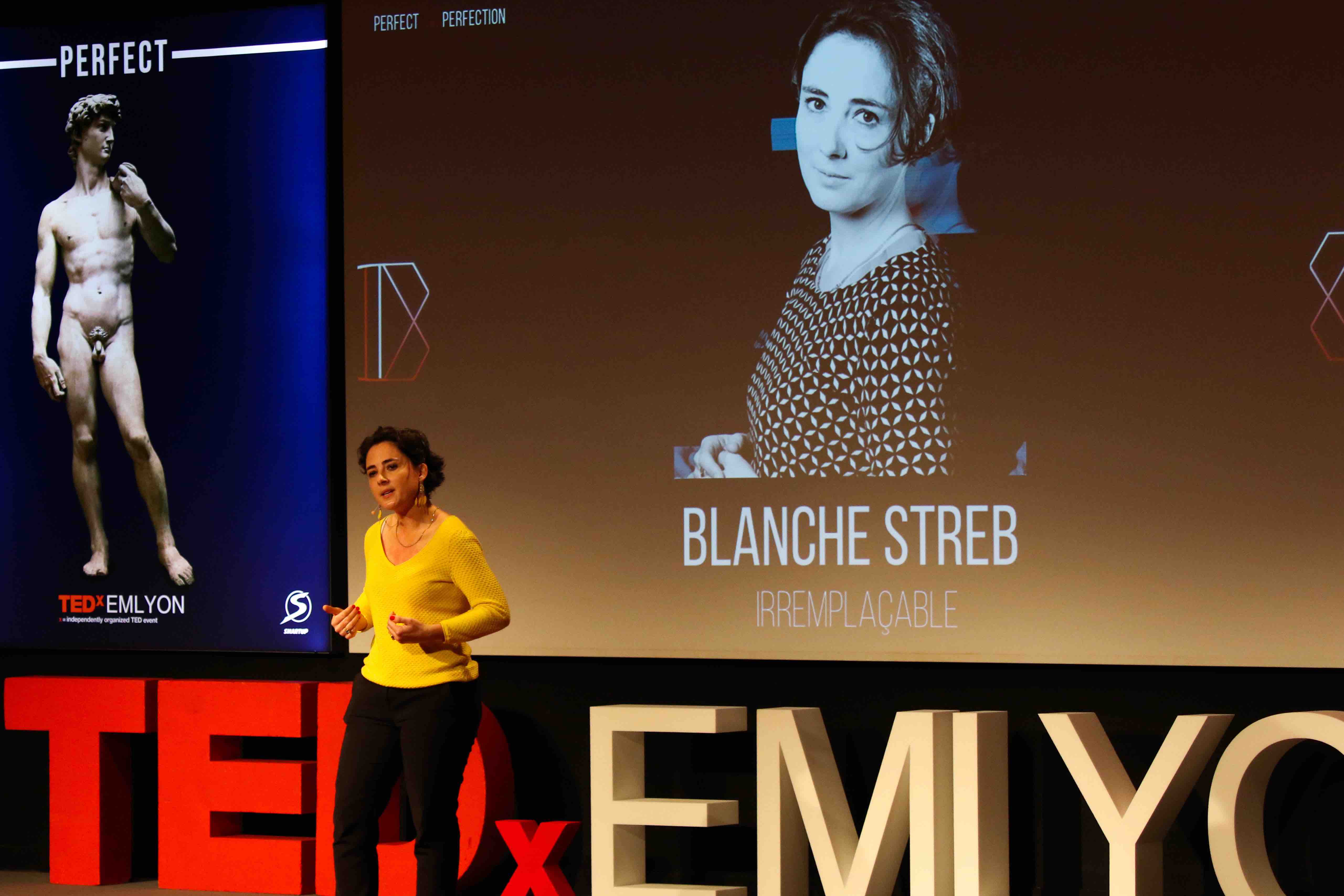 GPA en France 253 « irremplaçable », vidéo tedx de blanche streb sur le thème « perfect (im)perfection »