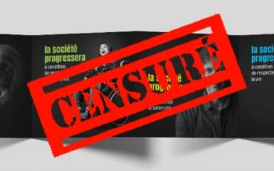 [CP] Censure de “La société progressera” : Alliance VITA dépose un recours en référé
