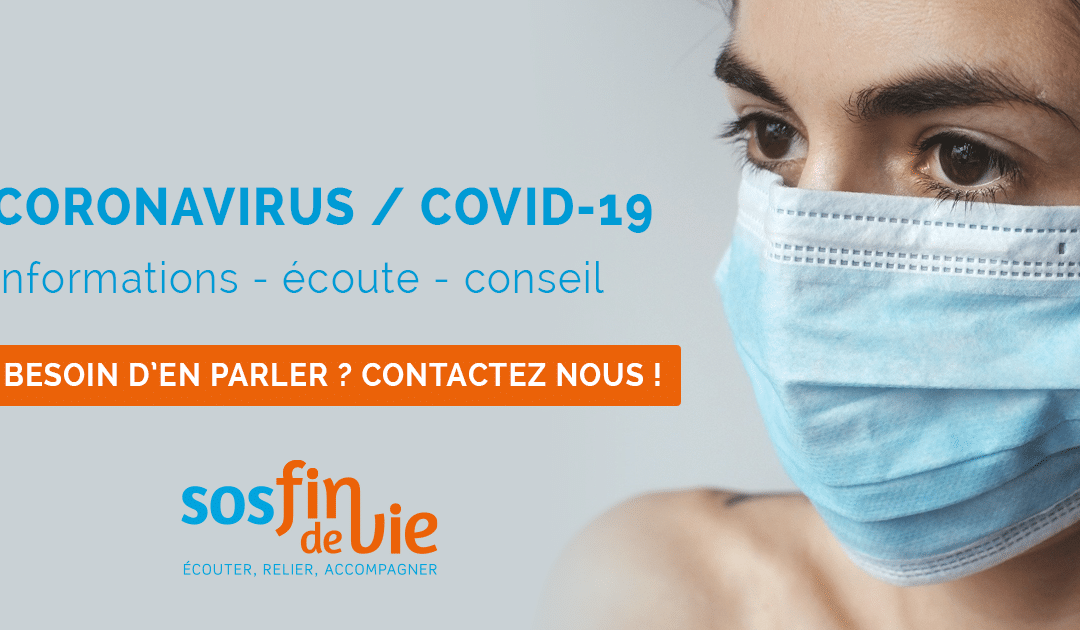 Coronavirus : création d’un espace dédié sur le site SOS Fin de vie