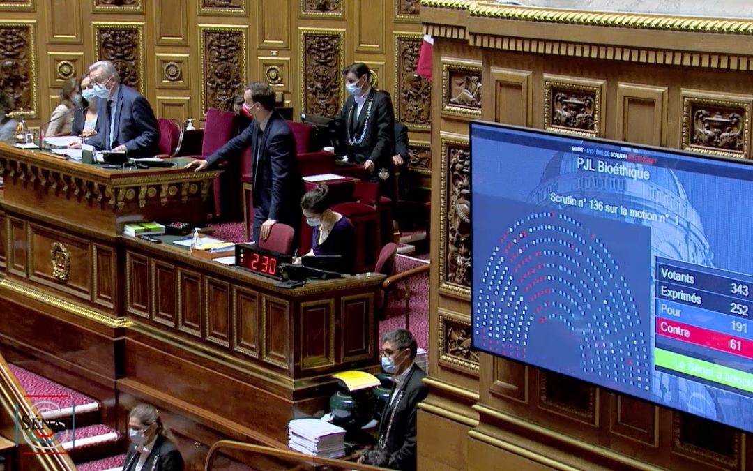[CP] PJL Bioéthique : les sénateurs confirment l’échec inédit du processus législatif