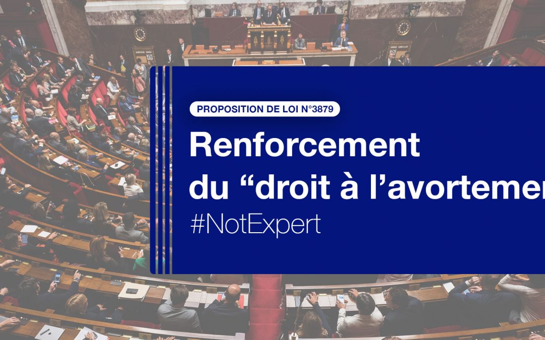 Analyse : Proposition de loi n° 3879 relative au renforcement du droit à l’avortement