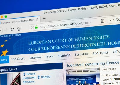 European Court Ruling on Human Rights: There Is no Such Thing as a Right to Assisted Suicide