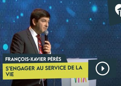 S’engager au service de la vie – François-Xavier Pérès