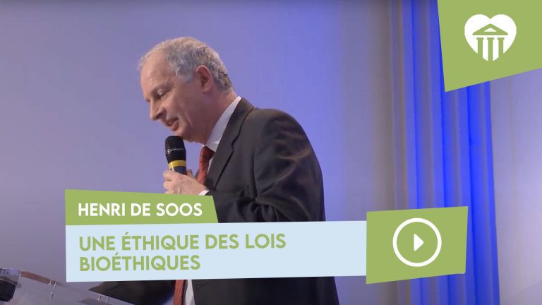 une éthique des lois bioéthiques - henri de soos