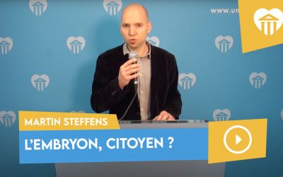 L’embryon, citoyen ? – Martin Steffens