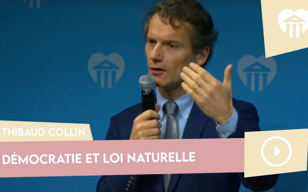 démocratie et loi naturelle – thibaud collin