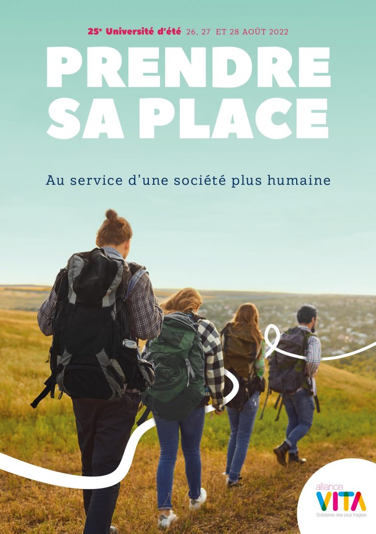 prendre sa place au service d'une société plus humaine