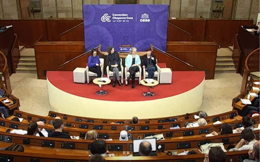 Une table ronde internationale militante au lancement de la Convention citoyenne sur la fin de vie