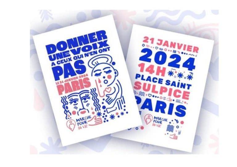 la marche pour la vie 21 janvier 2024