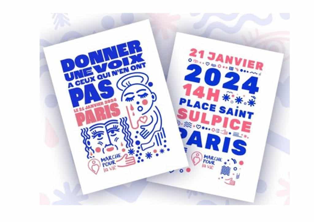 la marche pour la vie 21 janvier 2024