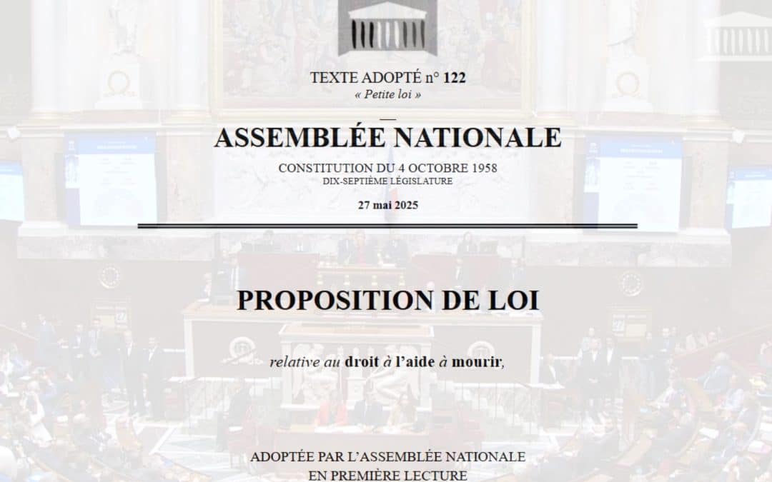 Décryptage PPL « aide à mourir » : entre aggravation et atténuations cosmétiques