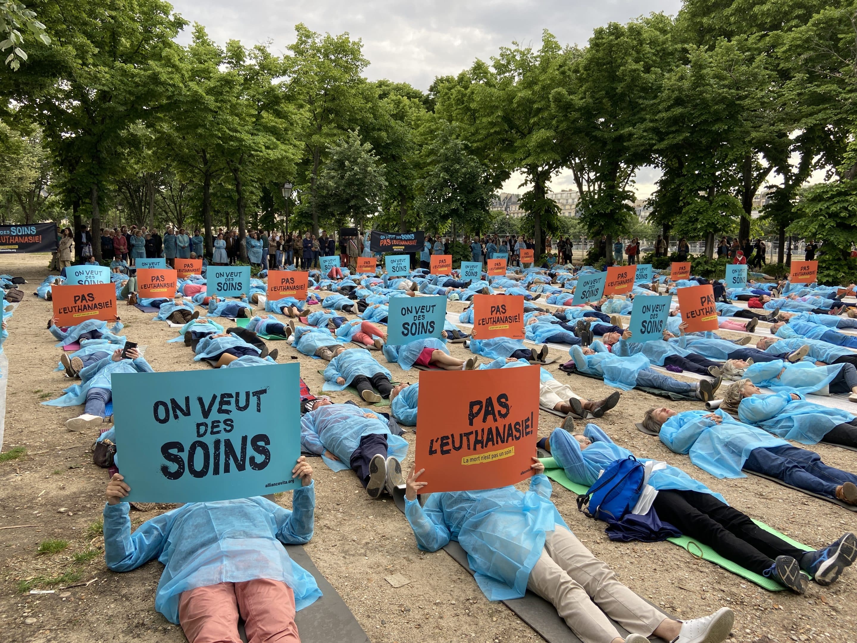 on veut des soins, pas l’euthanasie !