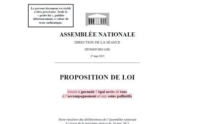 décryptage : modifications de la ppl soins palliatifs amendée en séance publique