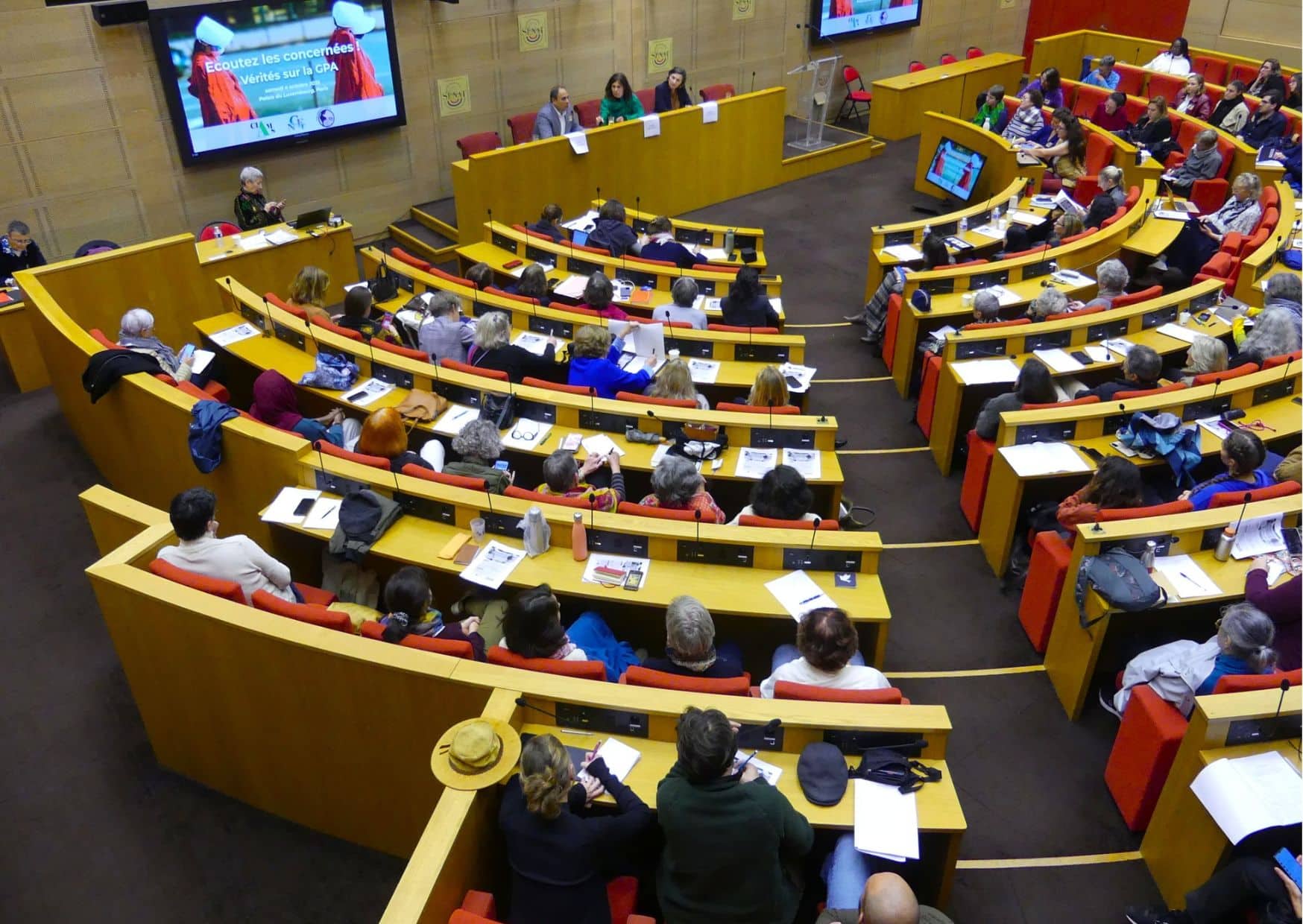 gpa des femmes « concernées » témoignent au sénat