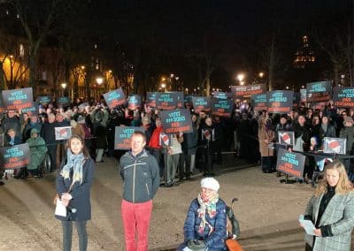 cp – fin de vie : des associations manifestent pour exiger des soins, pas l’euthanasie