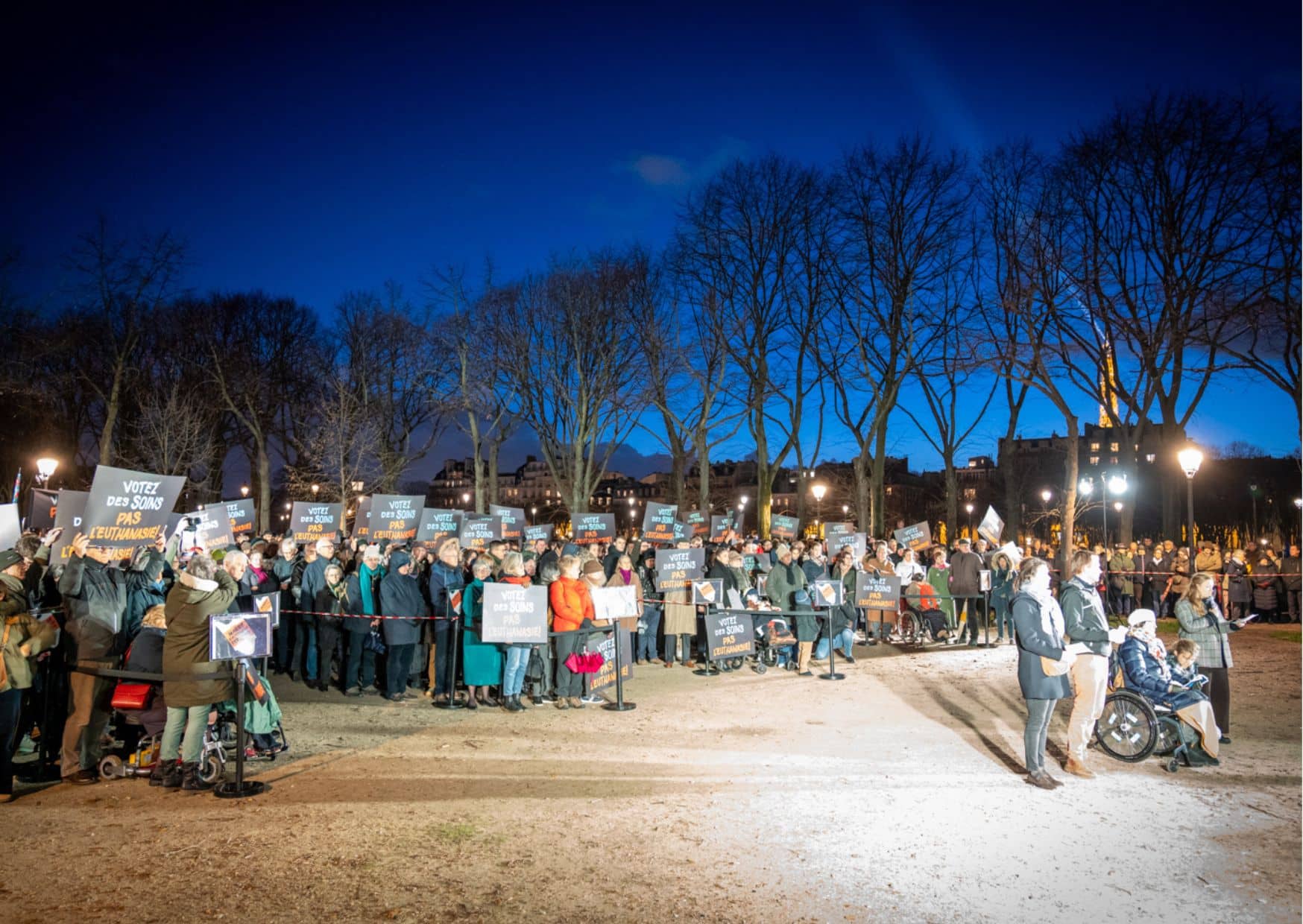 votez des soins pas l'euthanasie 16 février