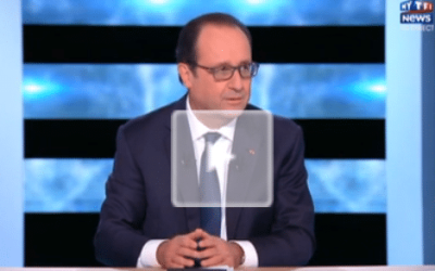 François Hollande évoque la fin de vie sur TF1